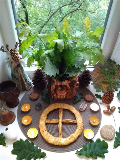 Wicca inspired holiday decorations